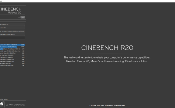Cinebench R15.038 – R23.2
